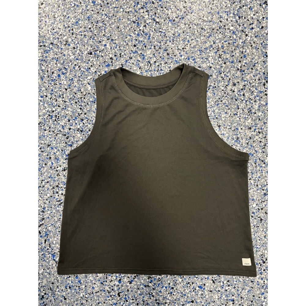 Vuori Energy Tank Olive Green Women's Size Large